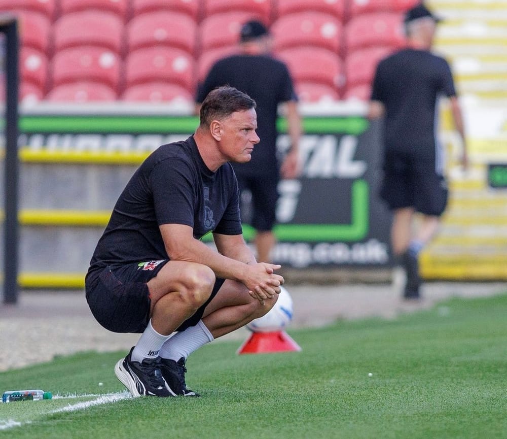 Richie deep in touchline thought preseason 2026