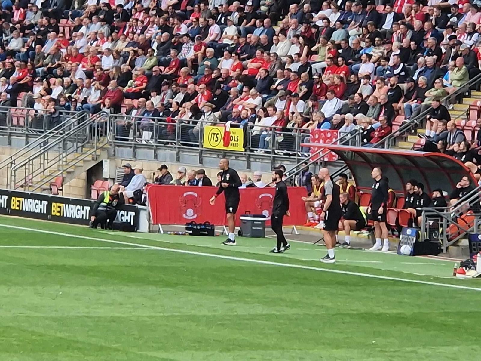 Darren Pratley techincal area
