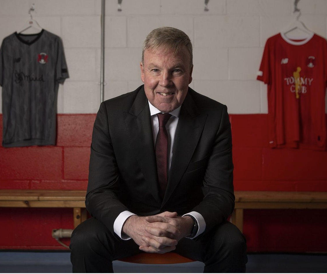 Kenny Jackett changing room Orient