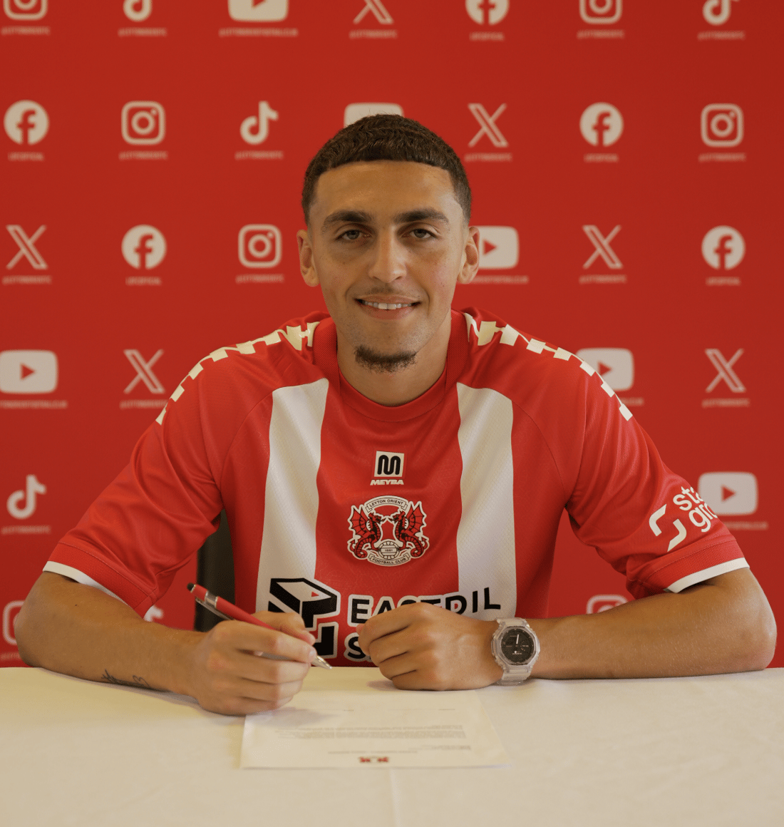 Jaze Kabia signs for the Os - nice watch Jaze.